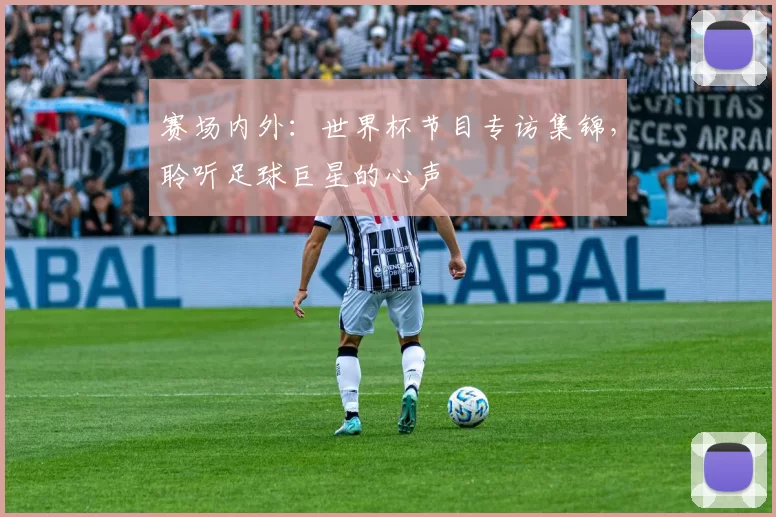 赛场内外：世界杯节目专访集锦，聆听足球巨星的心声