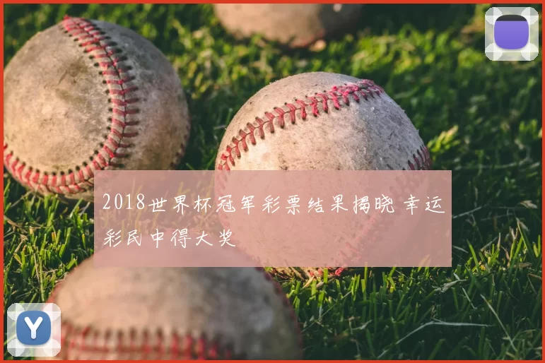 2018世界杯冠军彩票结果揭晓 幸运彩民中得大奖